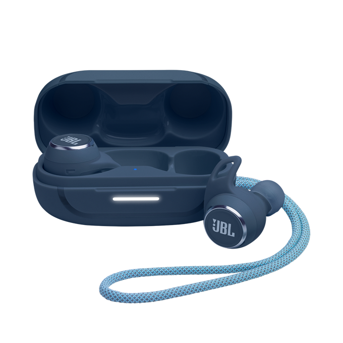 JBL Reflect Aero TWS - Blue - True wireless Noise Cancelling active earbuds - Hero image number null